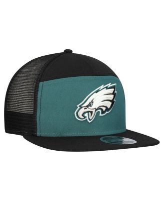 Men's Midnight Green/Black Philadelphia Eagles Outdoor Split Panel 9FIFTY Snapback Hat