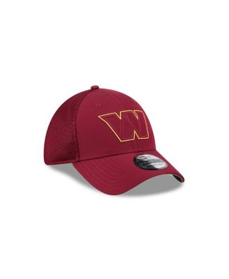 Men's Burgundy Washington Commanders Outline 39THIRTY Flex Hat
