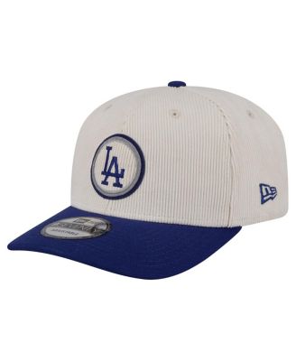 Men's Cream/Dark Blue Los Angeles Dodgers Loyal 9SEVENTY Adjustable Hat