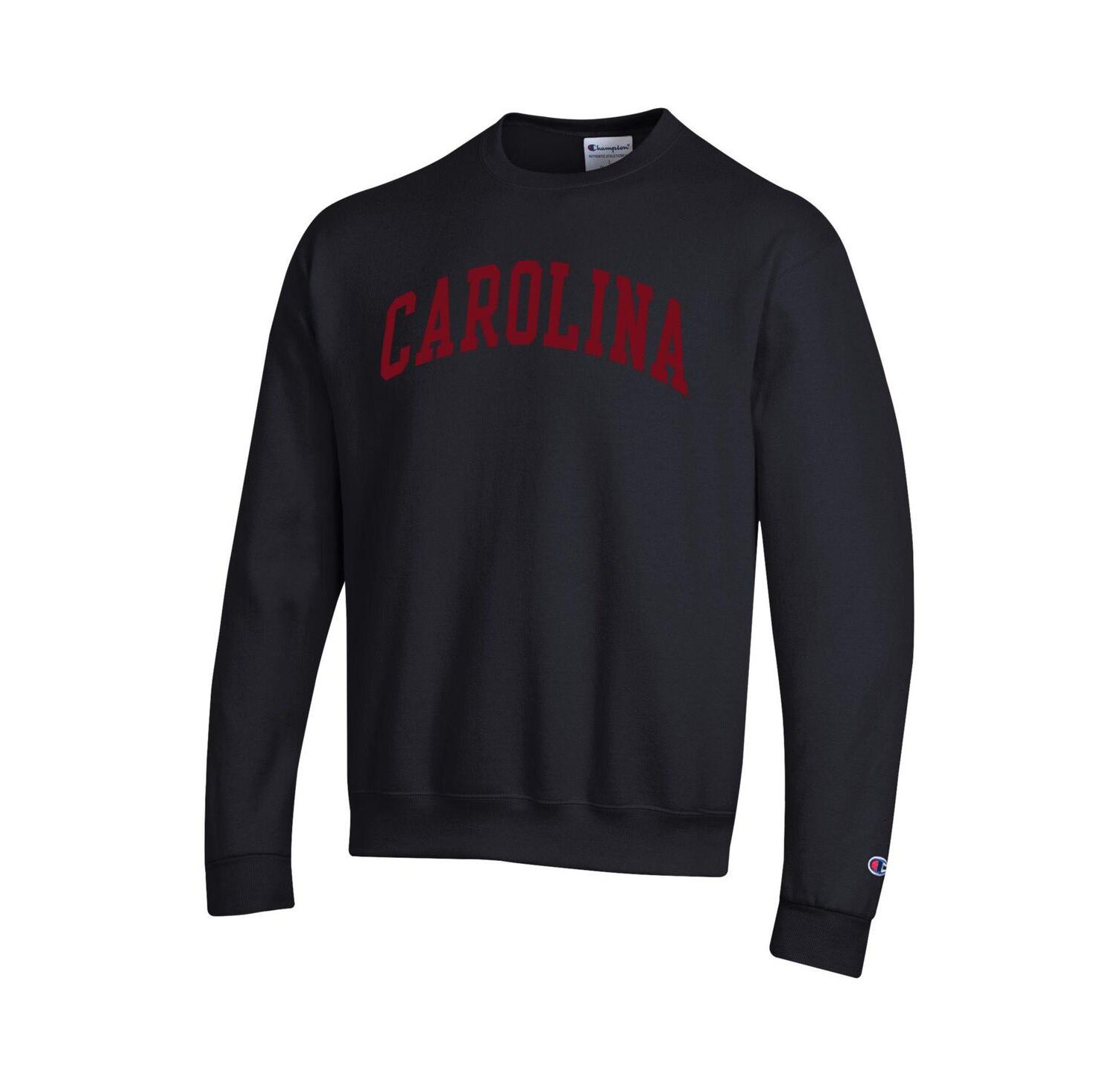 Men's Garnet South Carolina Gamecocks Basic Arch Fleece Pullover Sweatshirt