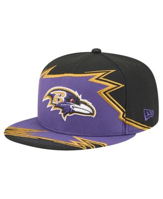 New Era - Men's Black/Purple Baltimore Ravens Break 59FIFTY Fitted Hat