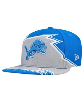 New Era - Men's Blue/Gray Detroit Lions Break 59FIFTY Fitted Hat