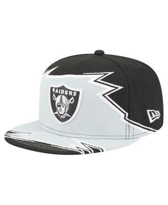 New Era - Men's Black/Gray Las Vegas Raiders Break 59FIFTY Fitted Hat