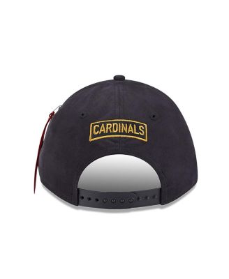 Men's Black St. Louis Cardinals A-Frame 9FORTY Adjustable Hat