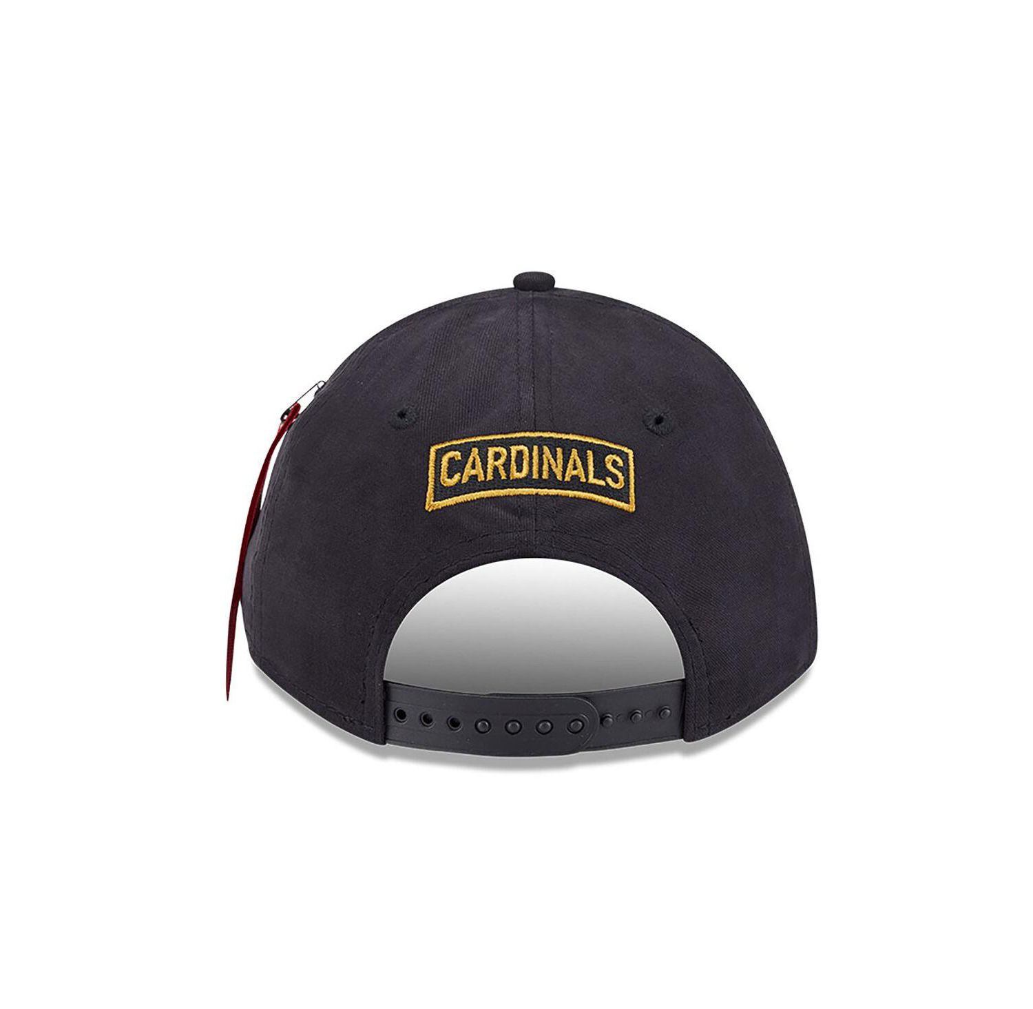 Men's Black St. Louis Cardinals A-Frame 9FORTY Adjustable Hat