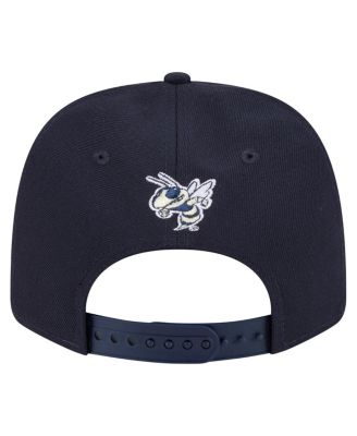 Men's Navy Georgia Tech Yellow Jackets Team Collective 9SEVENTY Stretch-Snap Adjustable Hat
