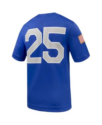 Men's 25 Royal Air Force Falcons Untouchable Replica Game Jersey