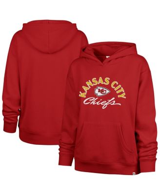 '47 Brand - Women's&nbsp;Red Kansas City Chiefs Plus Size Whirlwind Naomi Hoodie