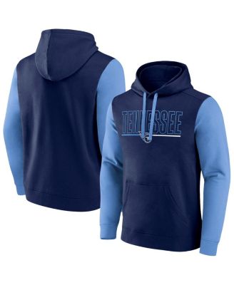 Fanatics - Men's Navy Tennessee Titans Big Tall Outline Pullover Hoodie