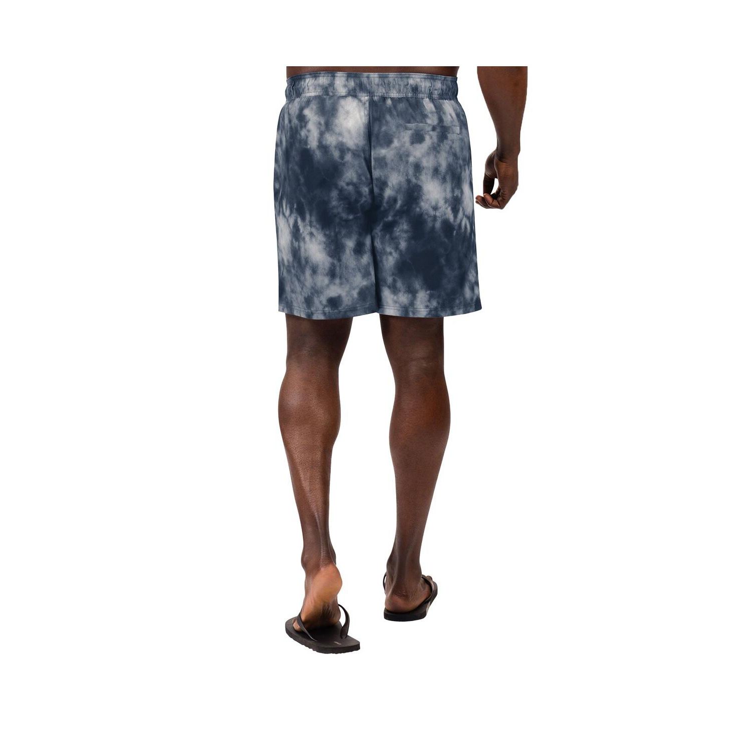 Men's Navy Tennessee Titans Change Up Volley Swim Trunks