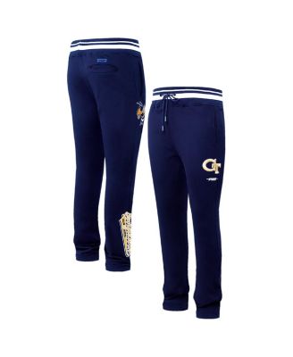 Pro Standard - Men's Navy Georgia Tech Yellow Jackets Script Tail Fleece Sweatpants