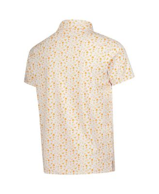 Big Boys and Girls Tennessee Orange Tennessee Volunteers Tom Allover Print Performance Polo Shirt