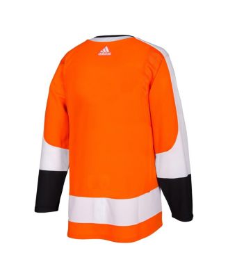 Men's Orange Philadelphia Flyers Home Authentic Blank Jersey