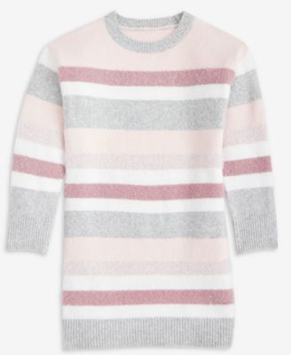 CeCe - Girls 4-8 Long-Sleeved Striped Dress