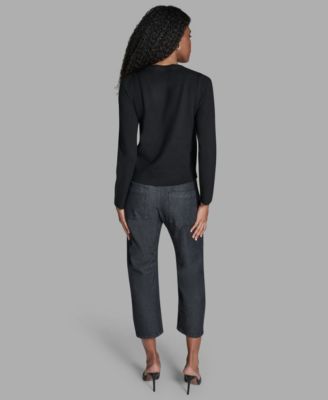 Women's Bon Chic Genre Long Sleeve Sweater