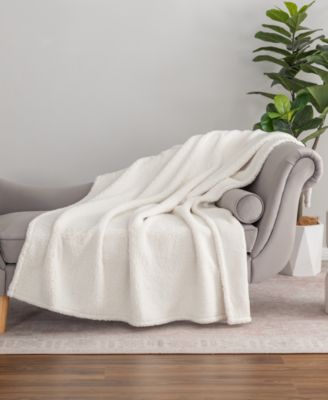 Reversible Oversized Throw, 60" x 70"