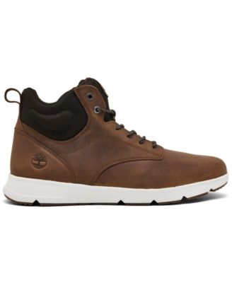 Men's Parker Street Leather Casual Sneakers from Finish Line