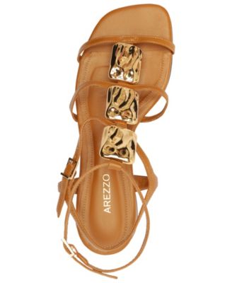 Women's Gretta Gold Elegance Flat Sandals