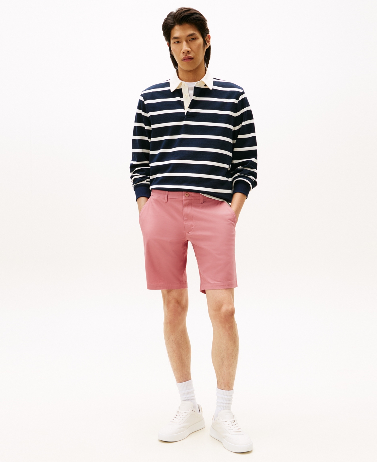 Tommy Hilfiger Men's Brooklyn 1985 9" Shorts In Pink