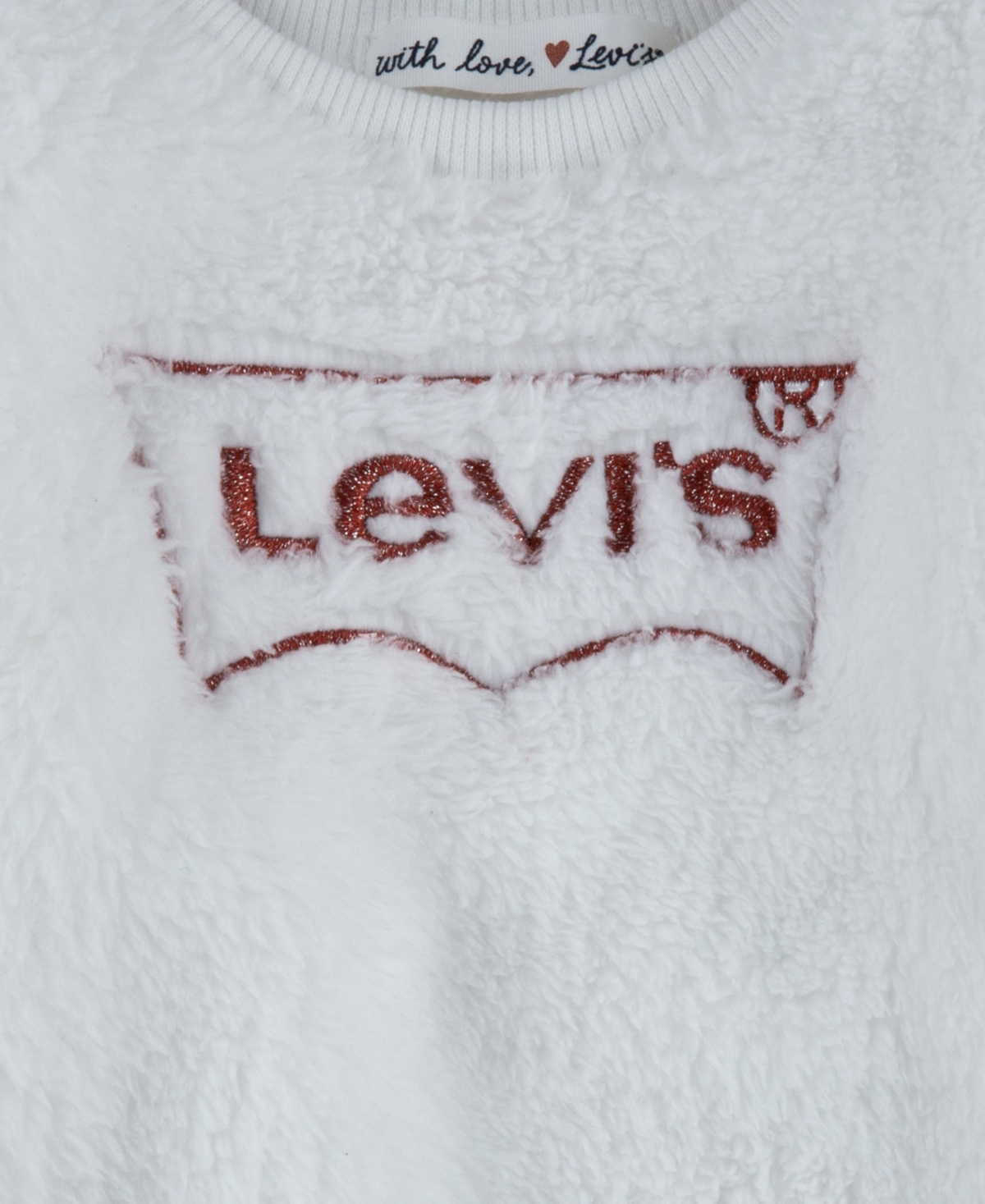 Levi's Baby Girls 2-piece Top And Leggings Set In Purple