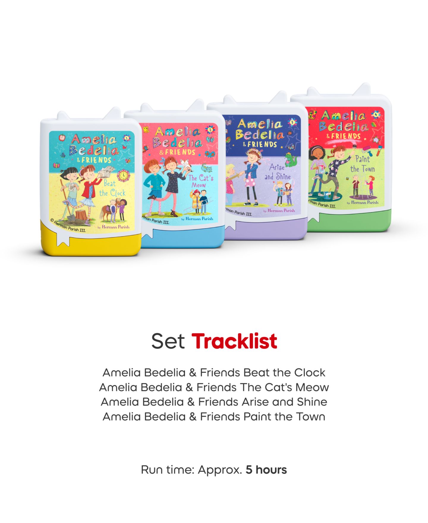 Детские игрушки Tonies Amelia Bedelia Audiobook, 4 Pack — фото 9