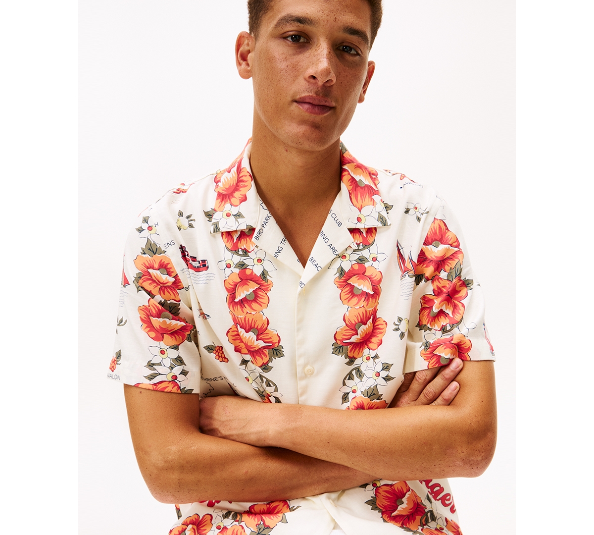 Tommy Hilfiger Men's Catalina Short Sleeve Shirt