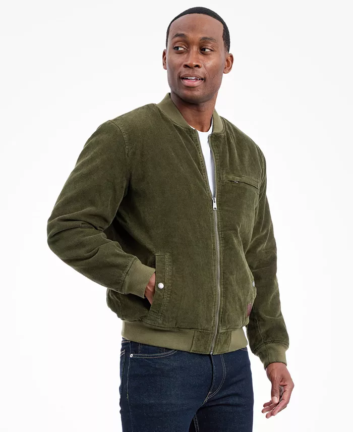 Men's Corduroy Bomber Jacket - thumbnail 10
