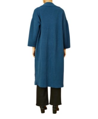Women's Knitted Maxi Cardigan With Pockets