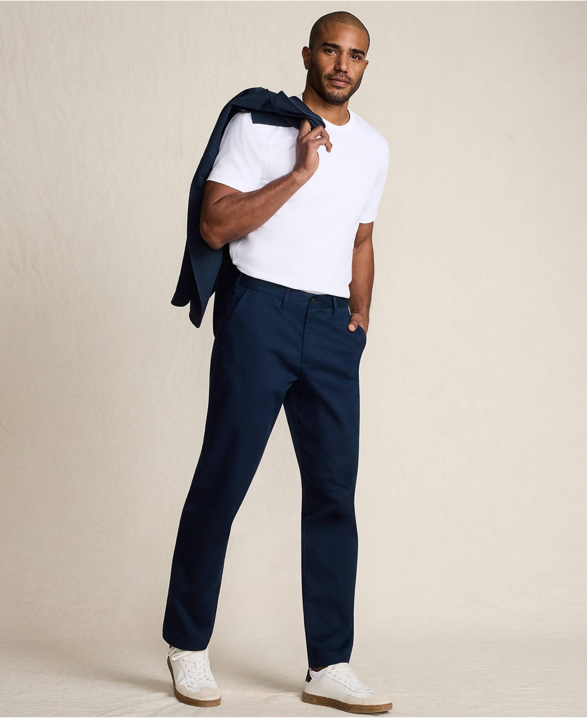 Lands' End Men's Travel Kit Comfort Waist Athletic Fit Chino Pant