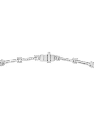 Diamond Bracelet (3 ct. t.w.) in 14k White Gold, Macy's Exclusive