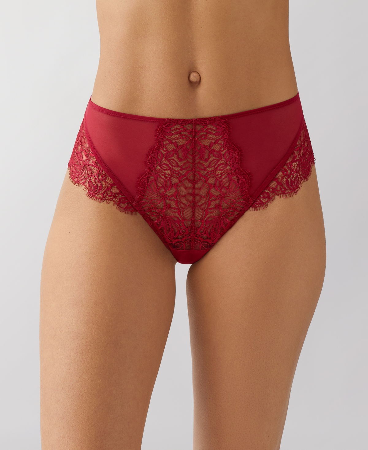 B.tempt'd By Wacoal Women's It's On Thong Underwear 933296 In Red