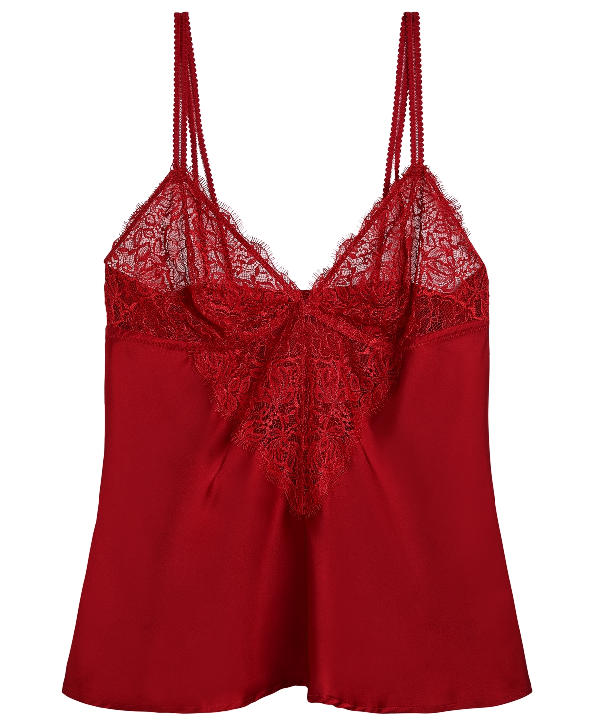 B.tempt'd By Wacoal Women's Camisole Flared Bodice Bra In Red