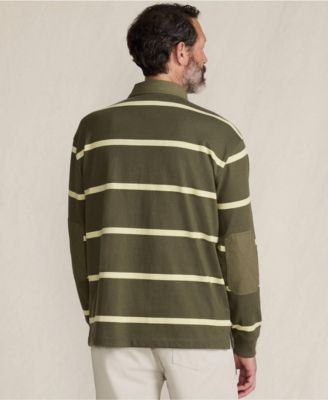 Men's Long Sleeve Rugged Rugby Polo