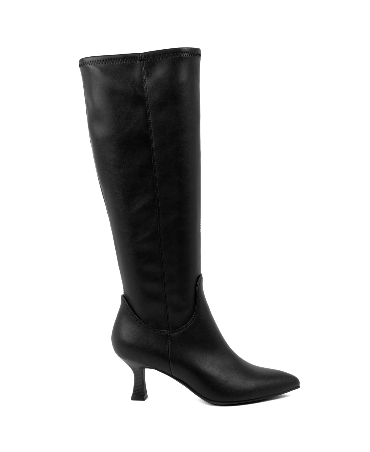Jones New York Women's Sonton Knee High Wide Calf Dress Boots In Black