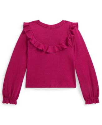 Girls' 2T-6X Long Sleeve Top