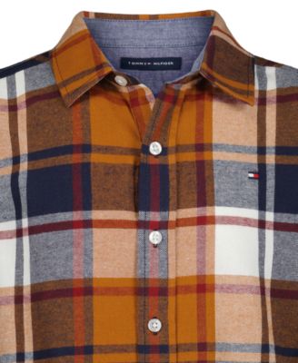 Boys' 8-20 Flannel Long Sleeves Shirt