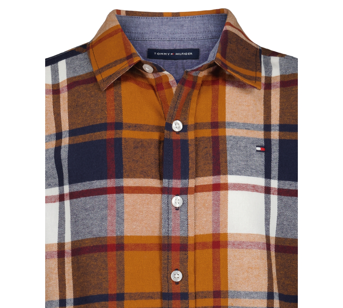 Tommy Hilfiger Boys 8-20 Flannel Long Sleeves Shirt
