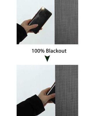 Roller Window Blinds & Shades, Cordless Roller Blinds for Windows, 100% Blackout Window Blinds for Home, 29" W X 64" H, Linen