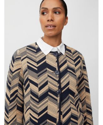 Women's MaJuanta Long Sleeve Round Neck Jacket