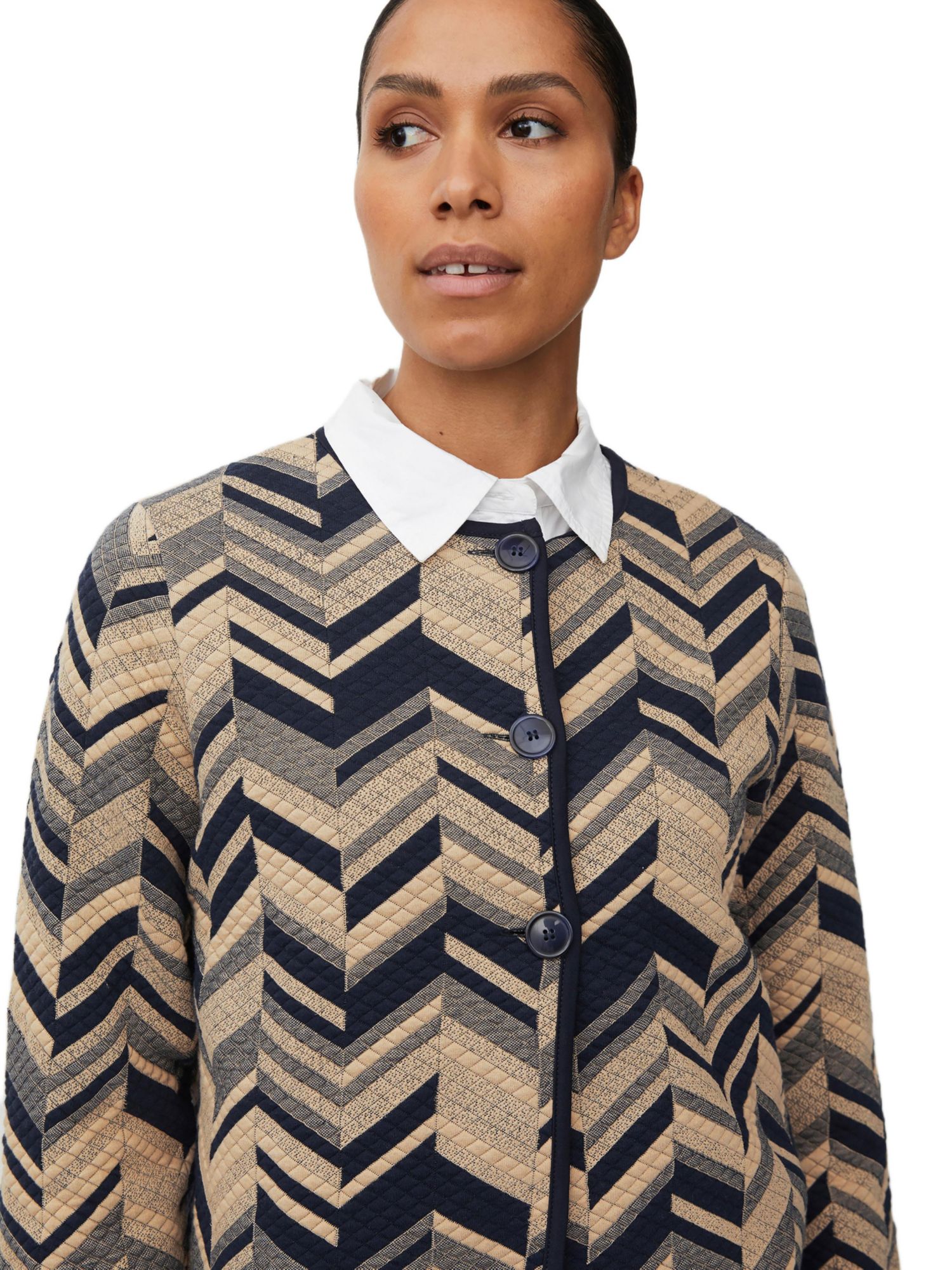 Women's MaJuanta Long Sleeve Round Neck Jacket