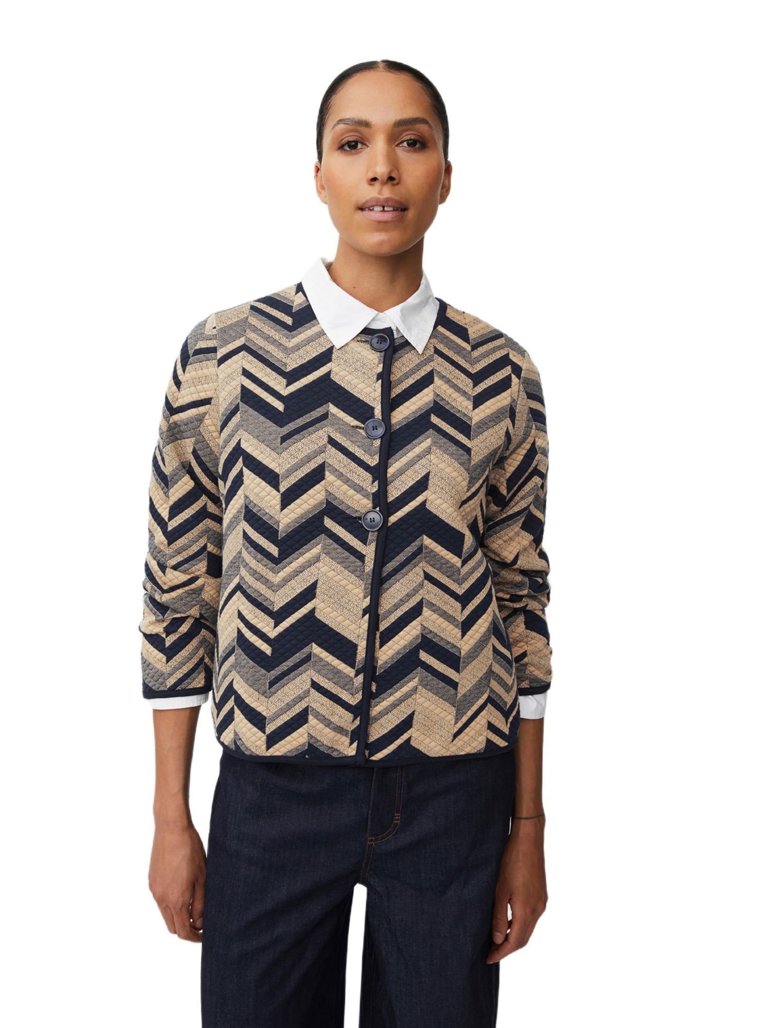 Women's MaJuanta Long Sleeve Round Neck Jacket