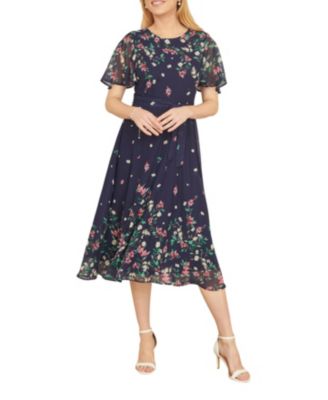 Women's Daisy Mirror Placement Skater Dress