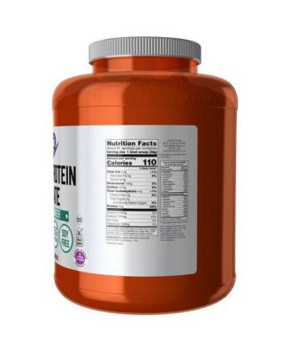 Whey Protein Isolate, Unflavored, 5 lbs