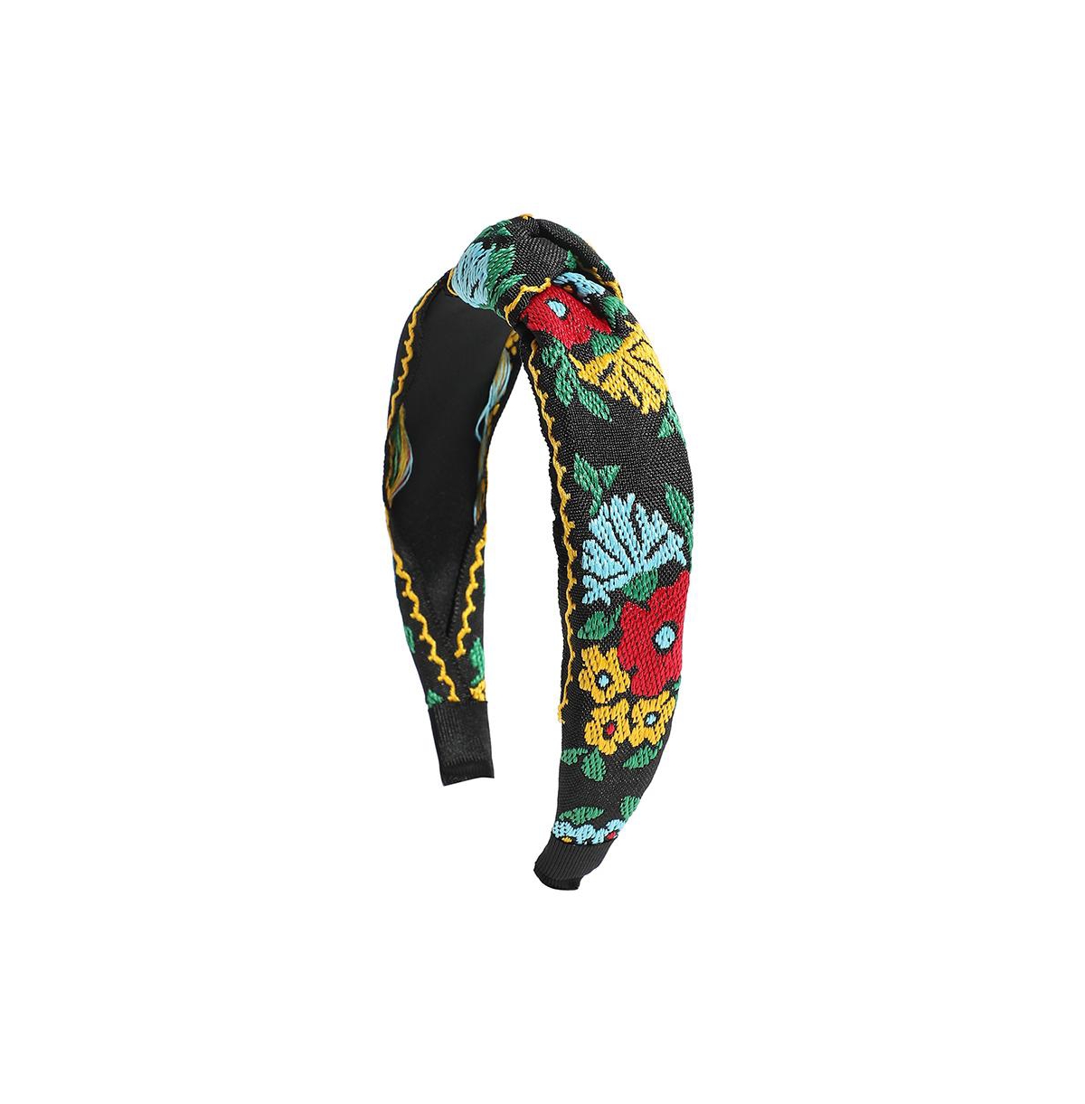 Sohi Botanical Hairband In Black