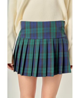 Women's Plaid Skort