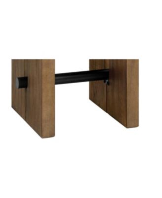 24"" x 24"" End Table in Weathered Oak