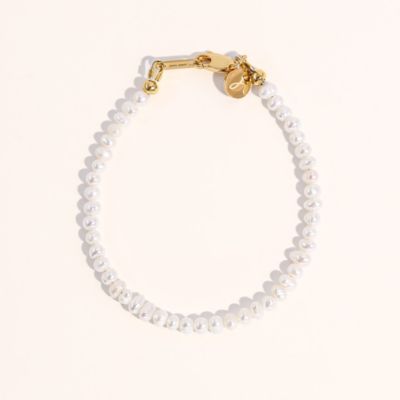 Freshwater Pearl Bracelet with Stainless Steel Findings, AA+ Grade Pearls