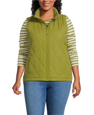 Plus Size FeatherFree Quilted Insulated Vest