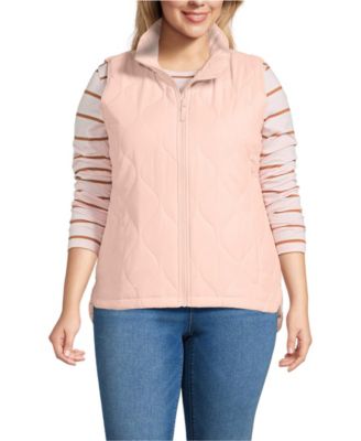 Plus Size FeatherFree Quilted Insulated Vest