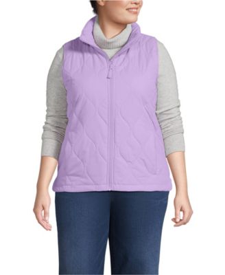 Plus Size FeatherFree Quilted Insulated Vest